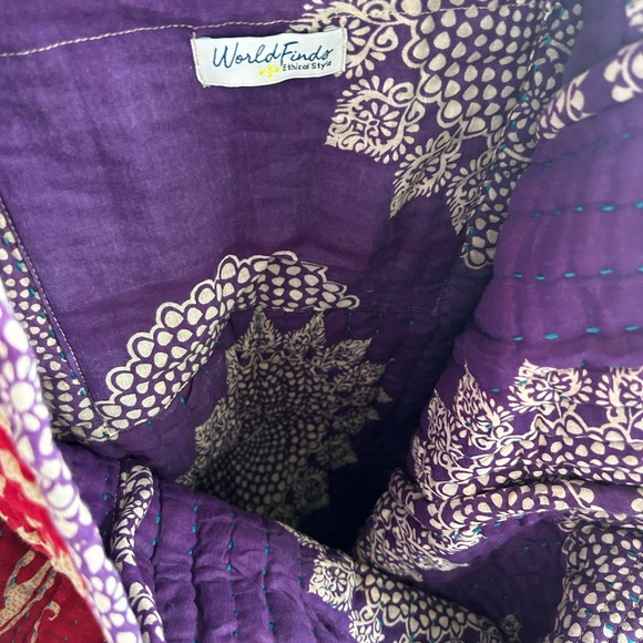 Kantha Vagabond Tote Bag - Picture 5 of 5